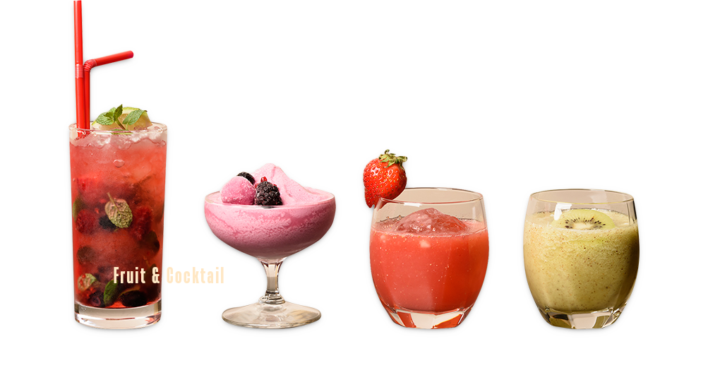 Fruit & Cocktail